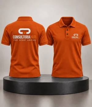 Customized polo t-shirt with logo printing in Pakistan